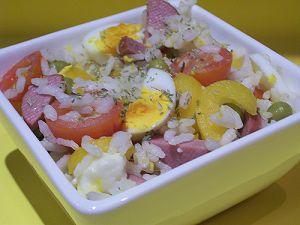 Insalata di riso alla catalana