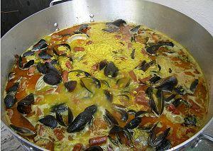 La paella Valenciana